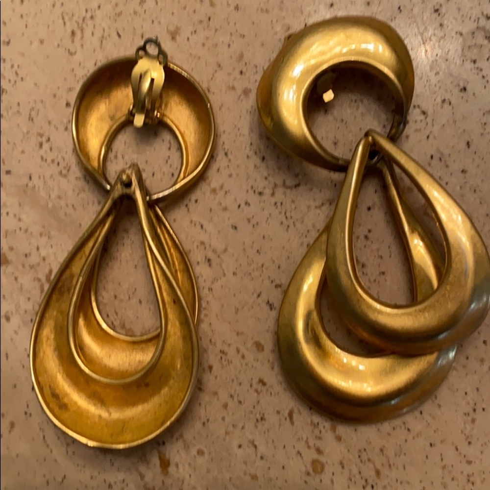 Robert Lee Morris earrings for Donna Karen.
